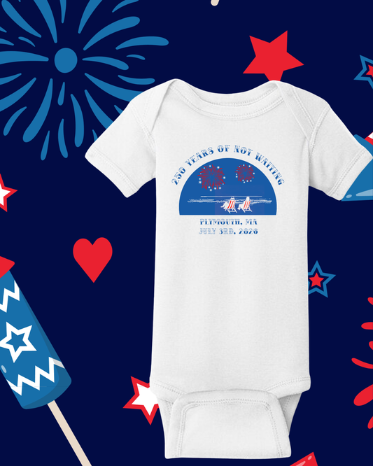 250th Anniversary July 3rd Onesie